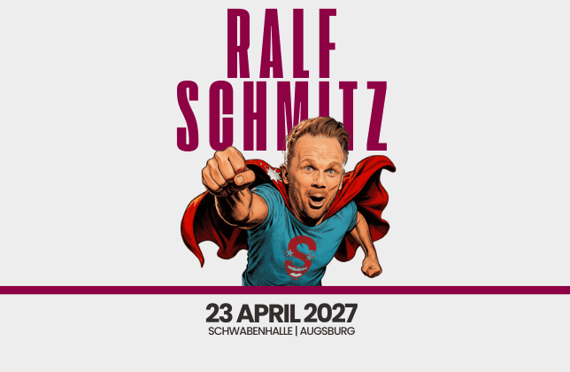 Ralf Schmitz 2027 Vorverkaufs Grafik