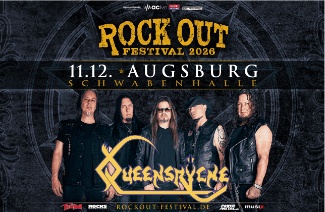 Grafik Ankündigung Queensryche